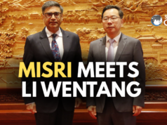Misri Meets CCP Party School Vice President Li Wentang in Beijing China