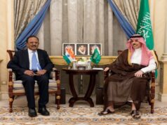 Doval, Saudi FM Review West Asia Security Doval Saudi Arabia