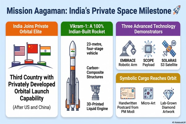 Skyroot India_s_Private_Space_Mission_Milestone infographic