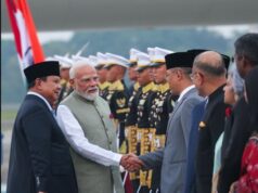 Indonesia Rolls Out Rare Welcome For Modi Modi Indonesia visit BrahMos Subianto.