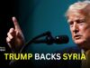 Trump Moves To Remove Syria From US Terror List