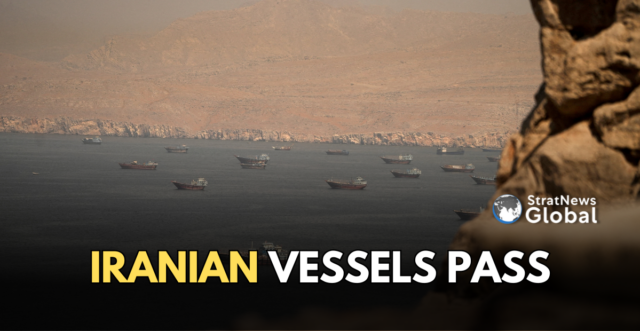 Strat News Global(10) Iran vessels Hormuz
