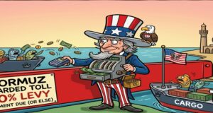 Trump’s Latest Hormuz Fantasy Trump toll Hormuz West Asia Iran