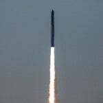 SpaceX's Starship flies during its fifth flight test, in Boca Chica, Texas, U.S., October 13, 2024. REUTERS/Kaylee Greenlee Beal