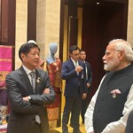PM Narendra Modi interacted with President Bongbong Marcos of Philippines. (Courtesy: @narendramodi via X)
