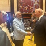PM Narendra Modi met
Klaus Schwab, Executive chairman of the World Economic Forum. (Courtesy: @narendramodi via X)