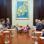 PM Narendra Modi and PM Sonexay Siphandone of Lao PDR held productive discussions aimed at further strengthening ties. (Courtesy: @MEAIndia via X)