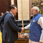 PM Narendra Modi met President Yoon Suk Yeol of South Korea on the sidelines of the East Asia Summit. (Courtesy: @narendramodi via X)
