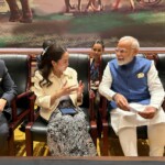PM Narendra Modi met Thailand PM Paetongtarn Shinawatra, on the sidelines of East Asia Summit in Vientiane. (Courtesy: @MEAIndia via X)