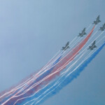 J-10 fighter jets of the Chinese People's Liberation Army (PLA) Air Force's Bayi aerobatic team perform at the China International Aviation and Aerospace Exhibition, or Airshow China, in Zhuhai, Guangdong province, China November 12, 2024. REUTERS/Tingshu Wang