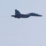 A J-16 fighter jet flies in the sky at the China International Aviation and Aerospace Exhibition, or Airshow China, in Zhuhai, Guangdong province, China November 12, 2024. REUTERS/Tingshu Wang