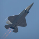 A J-35A stealth aircraft flies during the China International Aviation and Aerospace Exhibition, or Airshow China, in Zhuhai, Guangdong province, China November 12, 2024. cnsphoto via REUTERS ATTENTION EDITORS - THIS IMAGE WAS PROVIDED BY A THIRD PARTY. CHINA OUT.