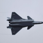 A J-20 fighter jet performs at the China International Aviation and Aerospace Exhibition, or Airshow China, in Zhuhai, Guangdong province, China November 14, 2024. REUTERS/Tingshu Wang