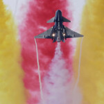 A fighter jet of the Chinese People's Liberation Army (PLA) Air Force's Bayi aerobatic team performs at the China International Aviation and Aerospace Exhibition, or Airshow China, in Zhuhai, Guangdong province, China November 14, 2024. REUTERS/Tingshu Wang zhuhai airshow