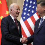 U.S. President Joe Biden meets with China's President Xi Jinping on the sidelines of the APEC Summit in Lima, Peru, November 16, 2024. REUTERS/Leah Millis/Pool TPX IMAGES OF THE DAY