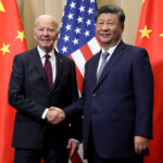 U.S. President Joe Biden meets with China's President Xi Jinping on the sidelines of the APEC Summit in Lima, Peru, November 16, 2024. REUTERS/Leah Millis/Pool