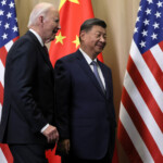 U.S. President Joe Biden meets with China's President Xi Jinping on the sidelines of the APEC Summit in Lima, Peru, November 16, 2024. REUTERS/Leah Millis/Pool