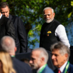 PM Narendra Modi leaves with other G20 leaders after a group photo during an event launching the Global Alliance Against Hunger and Poverty at the G20 Summit at the Museum of Modern Art in Rio de Janeiro, Brazil on Monday, Nov. 18, 2024. Eric Lee/Pool via REUTERS