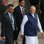 Prime Minister Narendra Modi leaves the Museum of Modern Art at the G20 summit in Rio de Janeiro, Brazil, November 19, 2024. REUTERS/Pilar Olivares