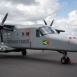 Dornier HAL-228-201, which were purchased from India earlier this year, were officially commissioned at Air Station London, Timehri. (Courtesy: PM Brigadier Mark Phillips via Facebook)