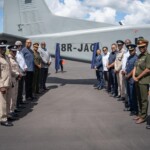 The ceremony was attended by the Senior Minister within the Office of the President and Indian envoy to Guyana Amit Telang. (Courtesy: PM Brigadier Mark Phillips via Facebook)