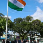 Guyana President Mohamed Irfaan Ali welcomed PM Narendra Modi at the State House in Georgetown. PM was accorded ceremonial guard of honour. (Courtesy: @MEAIndia via X)