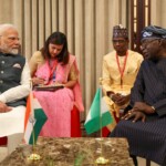 Prime Minister Narendra Modi held productive talks with Nigerian President Tinubu in Abuja. (Courtesy: @PMOIndia vai X)