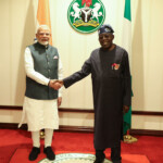 Prime Minister Narendra Modi held productive talks with Nigerian President Tinubu in Abuja. (Courtesy: @PMOIndia vai X)