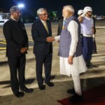 PM Narendra Modi lands in Rio de Janeiro, Brazil to attend the G20 Summit. (Courtesy: @narendramodi via X)