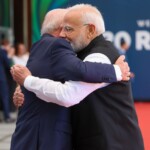 Brazilian President Lula da Silva welcomed PM Narendra Modi at the G20 Summit in Rio. (Courtesy: @PMOIndia via X)