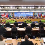PM Narendra Modi participated in the inaugural session of the G20 Summit on ‘Social Inclusion and the Fight Against Hunger & Poverty’ in Rio. (Courtesy: @narendramodi via X)