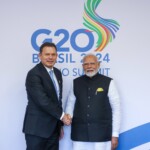 PM Narendra Modi held a bilateral meeting with Portugal's Prime Minister Luís Montenegro during the G20 Summit in Brazil. (Courtesy: @narendramodi via X)