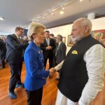PM Narendra Modi interacted with European Commission President Ursula von der Leyen at the G20 Summit in Rio. (Courtesy: @narendramodi via X)