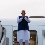 PM Narendra Modi emplanes for Guyana, the last leg of his 3 nation visit, after the G20 Summit in Rio. (Courtesy: @MEAIndia via X)