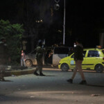 Rebel fighters gather in Homs after Syria's army command notified officers on Sunday that President Bashar al-Assad's 24-year authoritarian rule has ended, a Syrian officer who was informed of the move told Reuters, following a rapid rebel offensive that took the world by surprise, in Homs, Syria December 8, 2024. REUTERS/Mahmoud Hasano