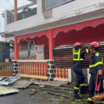 Emergency personnel work to clear the debris after Cyclone Chido swept through Mayotte, France in this screengrab taken from a handout video obtained by Reuters on December 15, 2024. French Civil Security/Handout via REUTERS