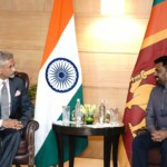 EAM S Jaishankar called on Sri Lankan President Anura Kumara Dissanayake at the start of his first State Visit to India. (Courtesy: @DrSJaishankar via X)