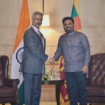 EAM S Jaishankar called on Sri Lankan President Anura Kumara Dissanayake at the start of his first State Visit to India. (Courtesy: @DrSJaishankar via X)