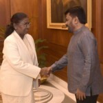President Droupadi Murmu received President Anura Kumara Disanayaka of Sri Lanka at Rashtrapati Bhavan and hosted a banquet in his honour. (Courtesy: @rashtrapatibhvn via X)