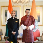 EAM S Jaishankar called on the King of Bhutan, Jigme Khesar Namgyel Wangchuck. (Courtesy: @DrSJaishankar via X)