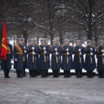 Defence Minister Rajnath Singh laid a wreath at the Tomb of the Unknown Soldier in Moscow. (Courtesy: MoD Russia via Telegram)