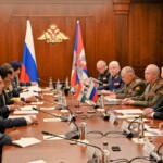 Defence Minister Rajnath Singh & his Russian counterpart co-chair 21st session of India-Russia Inter-Governmental Commission on Military & Military Technical Cooperation in Moscow