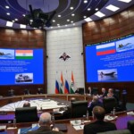 Defence Minister Rajnath Singh & his Russian counterpart co-chair 21st session of India-Russia Inter-Governmental Commission on Military & Military Technical Cooperation in Moscow