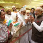 PM Narendra Modi accorded a warm welcome by Indian diaspora (Courtesy: @PMOIndia via X)