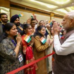 PM Narendra Modi accorded a warm welcome by Indian diaspora (Courtesy: @PMOIndia via X)
