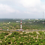 Launch vehicle integrated and moved to the First Launch Pad, for further integration of satellites and launch preparations. (Courtesy: ISRO)