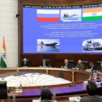 Defence Minister Rajnath Singh & his Russian counterpart co-chair 21st session of India-Russia Inter-Governmental Commission on Military & Military Technical Cooperation in Moscow