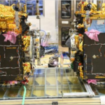 View of Spadex satellites that will dock in space. (Courtesy: ISRO)