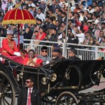President Prabowo Subianto of Indonesia, the Chief Guest for 76th Republic Day, along with President Droupadi Murmu witnessed the Republic Day Parade.