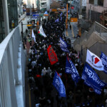 Anti-Yoon protesters march towards impeached South Korean President Yoon Suk Yeol's official residence, after investigators were unable to execute an arrest warrant on Friday for Yoon according to the Corruption Investigation Office for High-ranking Officials, in Seoul, South Korea, January 3, 2025. REUTERS/Kim Hong-Ji